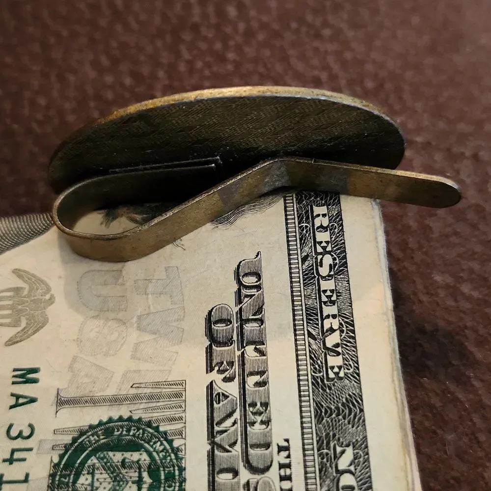 Mother Mary Religious Money Car Clip